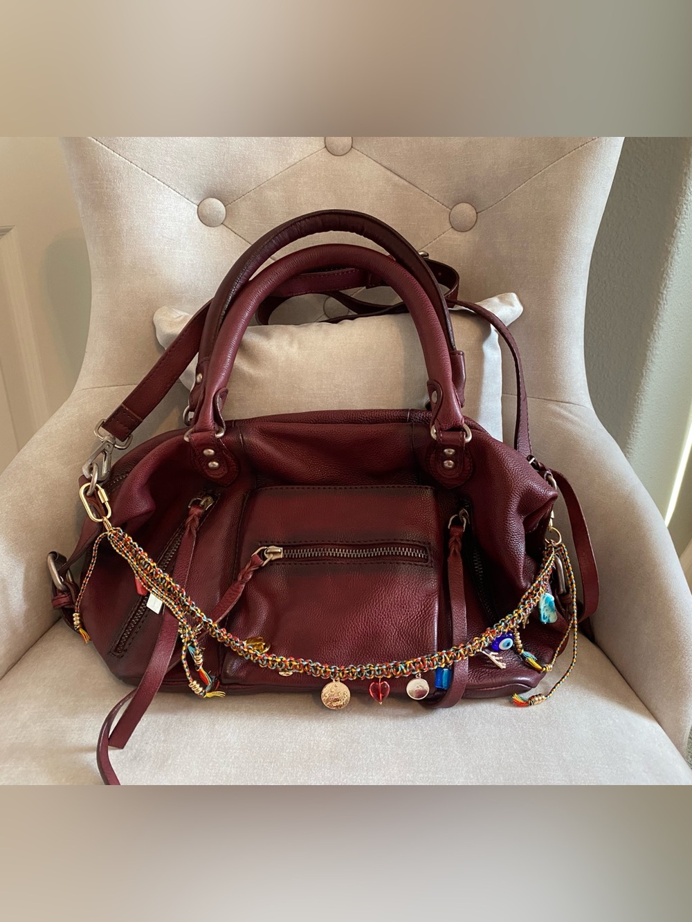 Free People We The Free Baby Emerson (Red Rock) like new - Picture 2 of 7
